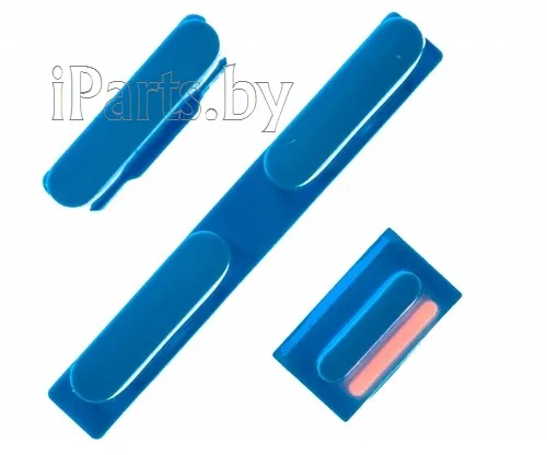 Кнопка громкости, включения, вибро для iPhone5C ГОЛУБОЙ, для iPhone 5C, арт. 00367
