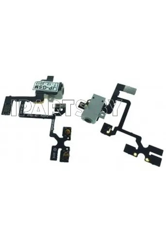 Шлейф для iPhone4 Hand-Free orig БЕЛЫЙ, для iPhone 4, арт. 00136
