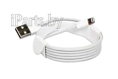 Кабель USB - Lightning (1м) копия А без упаковки (без гарантии), для USB-A - Lightning, арт. 00452