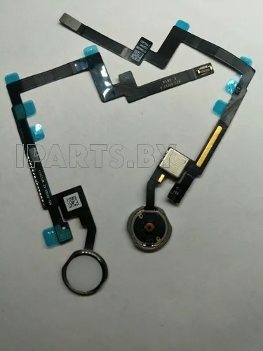 Шлейф для iPad mini3 Home + кнопка Home orig БЕЛЫЙ/СЕРЕБРО (821-00012), для iPad mini3, арт. 00644