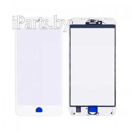 Стекло для iPhone6S Plus + Frame Orig Premium БЕЛЫЙ (для ремонта битого модуля), для iPhone 6s Plus, арт. 01952